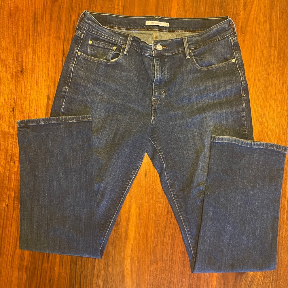 Levi 505 straight jeans
